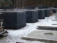 Plac produkacja szamb betonowych Knurów
